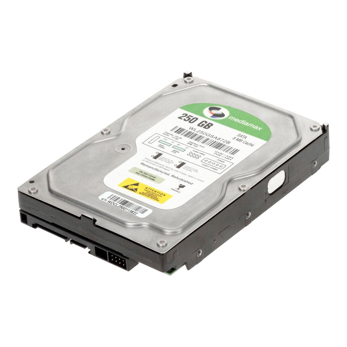 数量限定，定番人気 【3年保証】max WL250GSA872B 250GB 7.2K 8MB SATA II 3.5 内蔵型ハードディスクドライブ