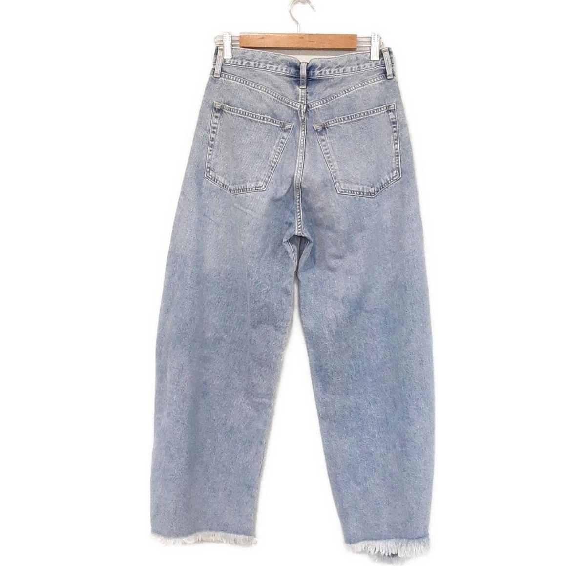 whim gazette ウィムガゼット ジーンズ サイズ38 M レディース - ライトブルー フルレングス ダメージ加工