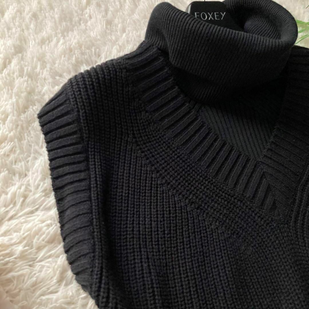  sacai カットアウトアシンメトリーニットベスト Knit Pullover サカイ ブラック ニットベスト ベスト ジレ ビスチェ