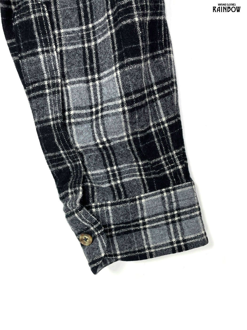  古着 ペンドルトン チェック柄 ピュアウール100％ 長袖 シャツ グレー ttu 2508119 長袖 シャツ ブラウス