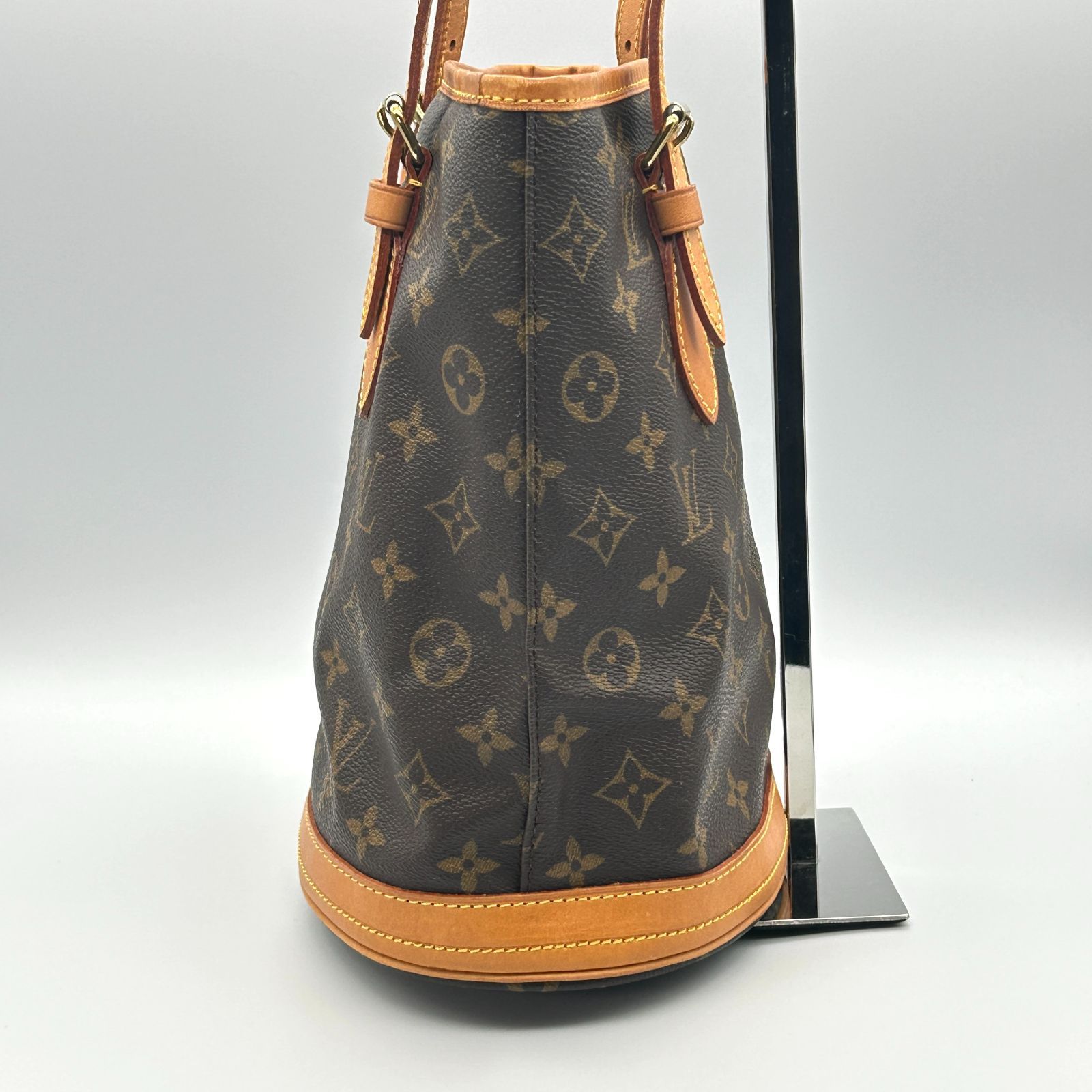 ルイヴィトン　モノグラム　トートバッグ　バケットPM プチバケット　バケツ型 Louis Vuitton ルイヴィトン モノグラム プチ バケット PM トート
