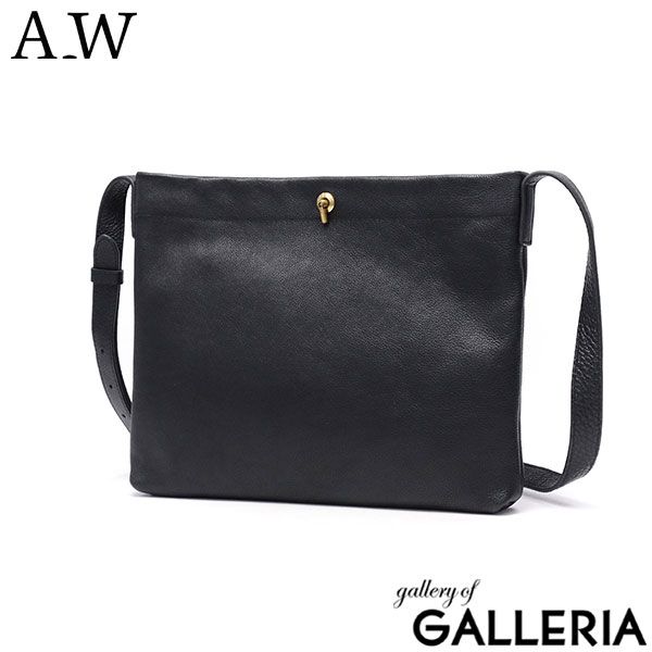 アウ ショルダーバッグ サコッシュ メンズ レディース A_W 斜めがけ 革 本革 牛革 ブランド 小さめ B 5 大人 軽量 コンパクト ミニショルダー 横型 横 斜めがけバッグ 男性 女性 斜め掛け BB HOK SACOCHE AB-009