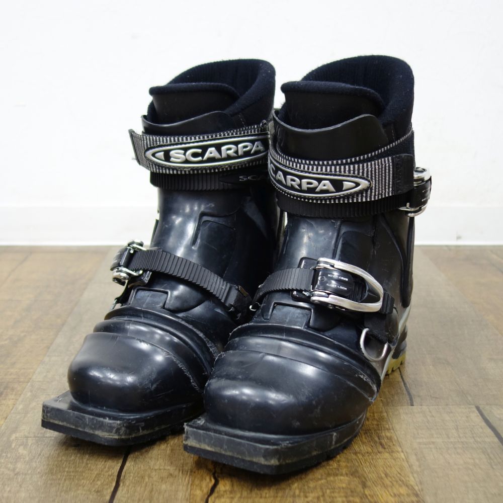 SCARPA Ｔ３テレマークスキー用ブーツ US 7 ブラック スカルパ SCARPA T3 26cm テレマーク スキー ブーツ 75mm 3 - メルカリ