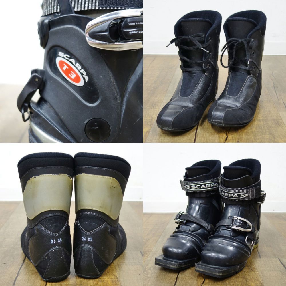 スカルパ SCARPA T3 26cm テレマーク スキー ブーツ 75mm 3 - メルカリ
