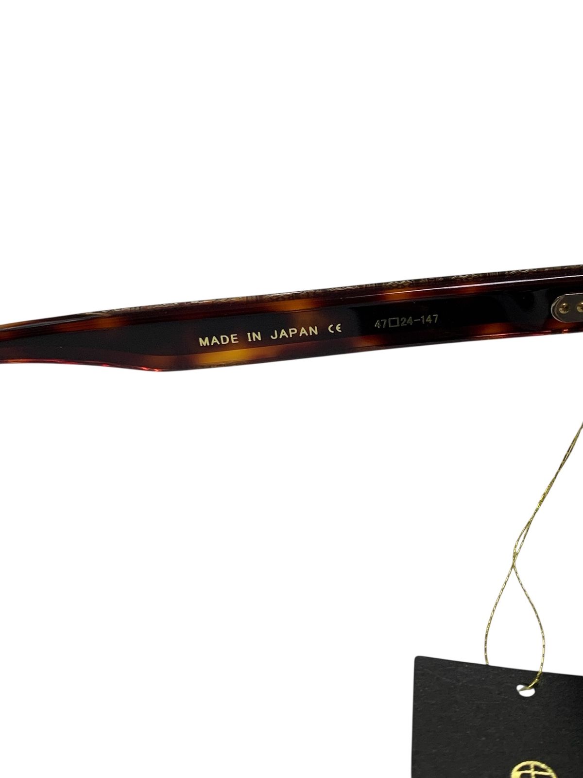  ドメスティックインターナショナル DI-1011 S メガネ ブラウン コンビフレーム フルリム ウエリントン メガネ 小物