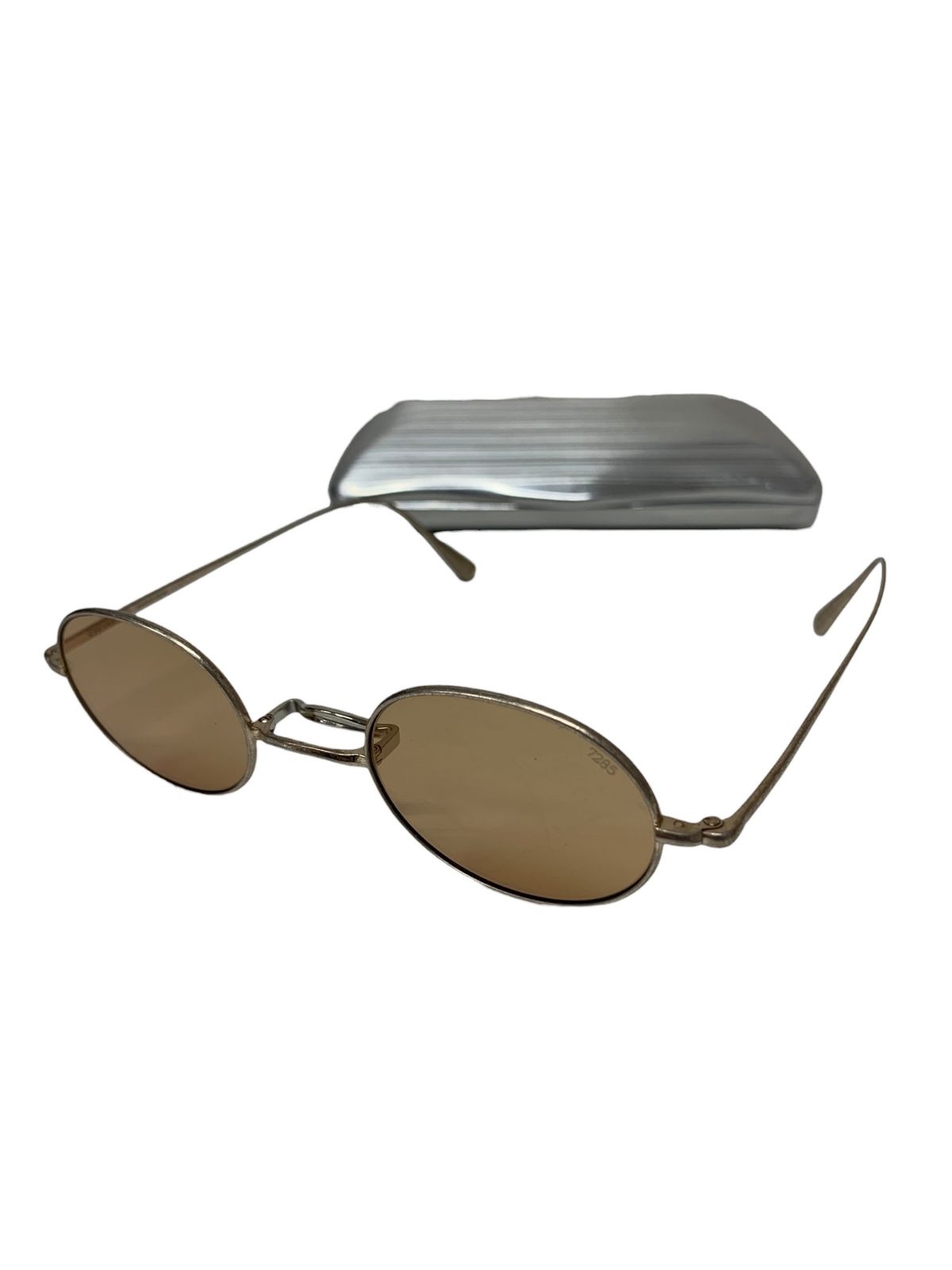 アイヴァン7285 901 c.819 メガネ ゴールド メタルフレーム フルリム ラウンドシェイプ