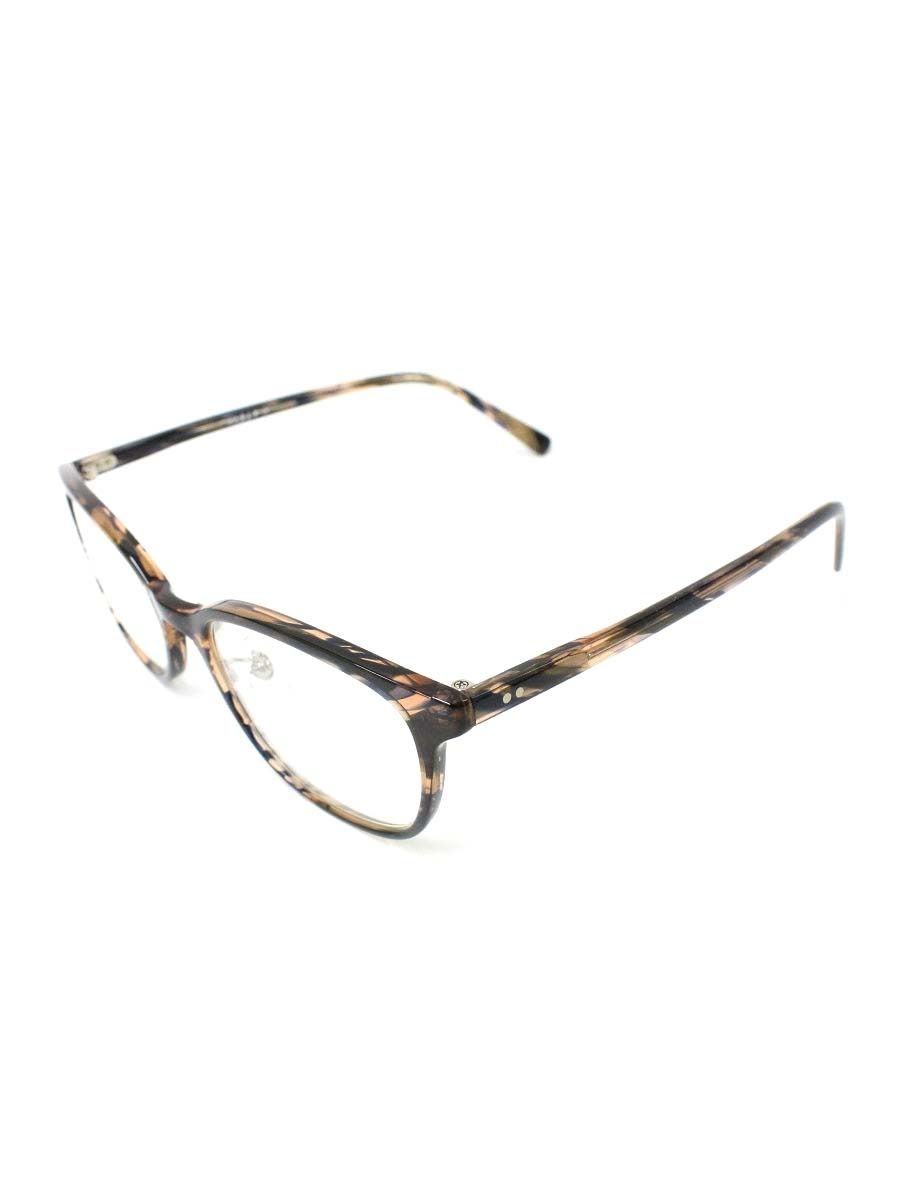 井戸多美男 T 466 メガネ ブラウン セルフレーム スクエア