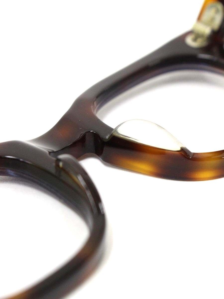  バディオプティカル SUNY メガネ ブラウン セルフレーム ボストン べっ甲柄 メガネ 小物