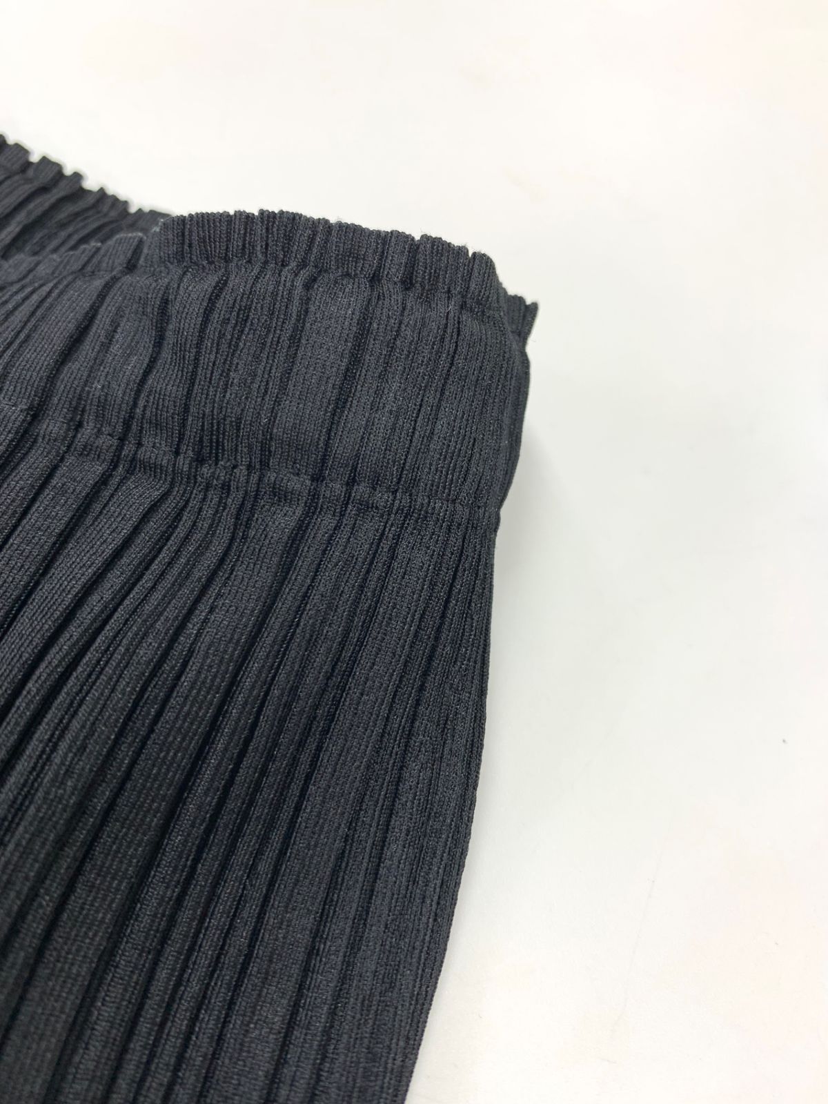  プリーツプリーズイッセイミヤケ PP 09-JF 416 パンツ 1 ブラック プリーツ スラックス パンツ