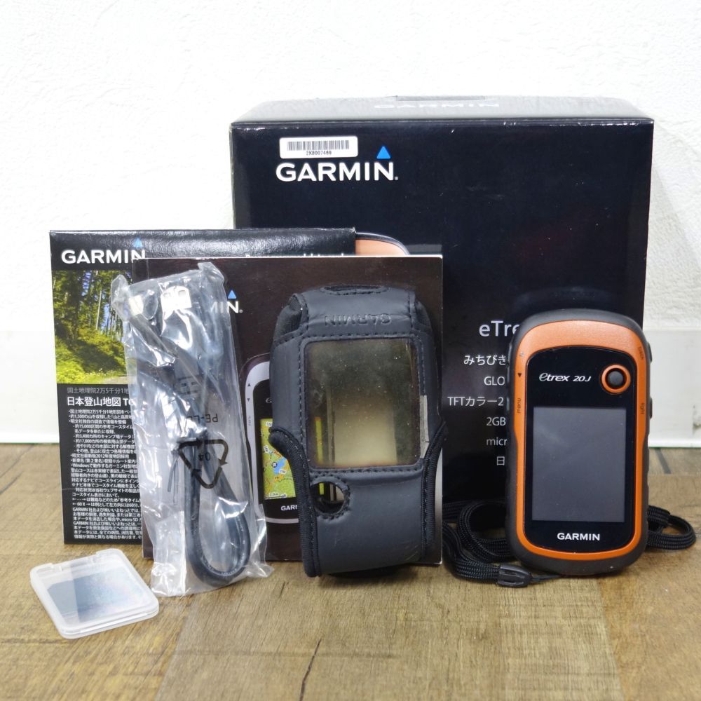 ガーミン GARMIN eTrex 20 J ハンディ GPS MAP 地図