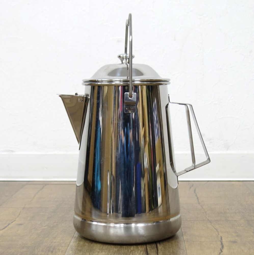 美品 廃盤 希少 ユニフレーム UNIFLAME キャンプケトル ジャンボ ステ