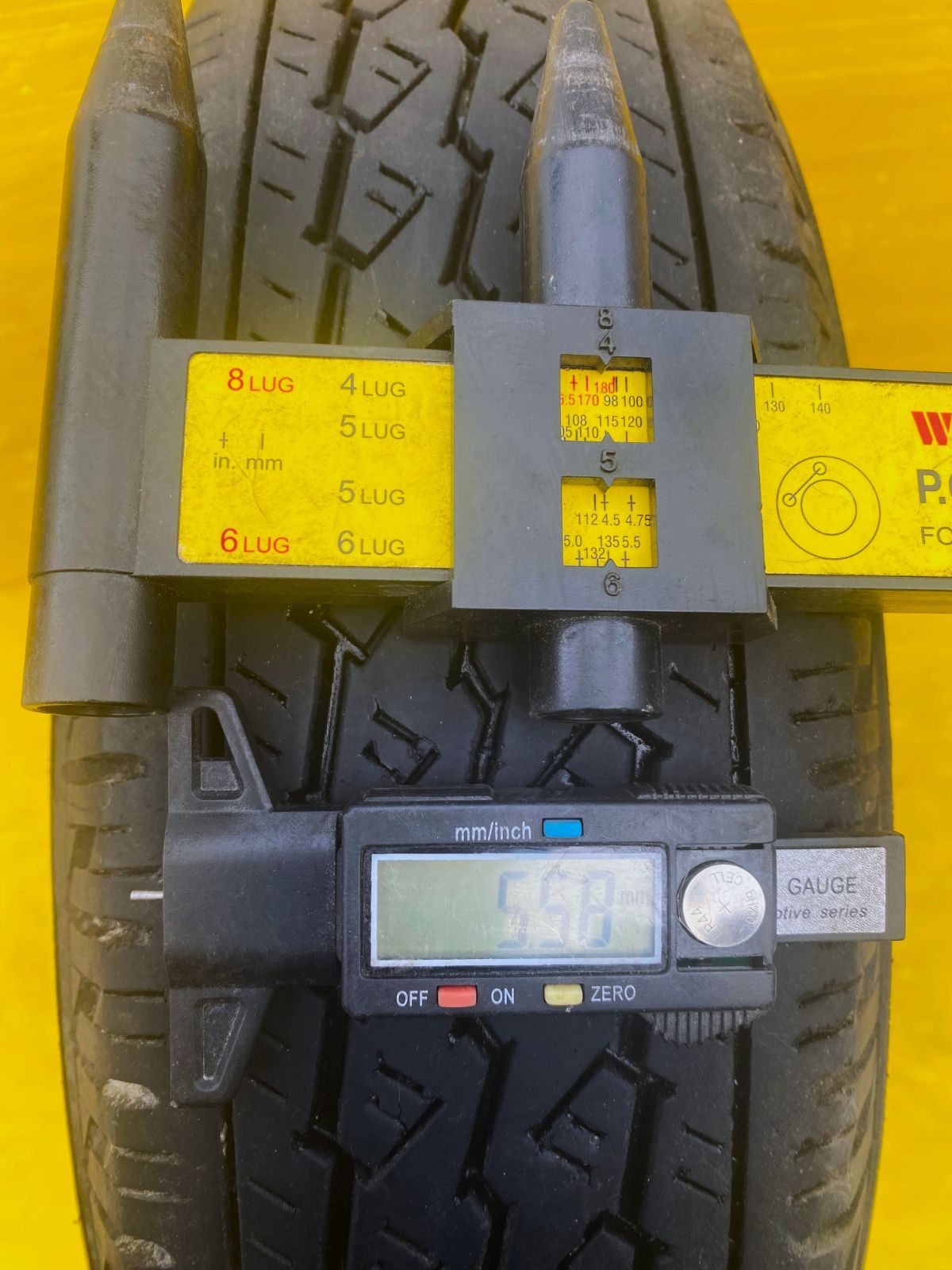 ブリヂストンタイヤ 165