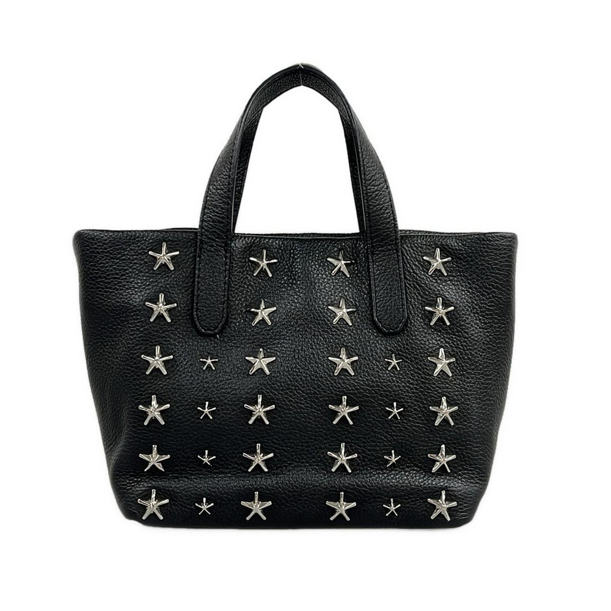 JIMMY CHOO(ジミーチュウ) トートバッグ ミニサラ 黒 スター(星