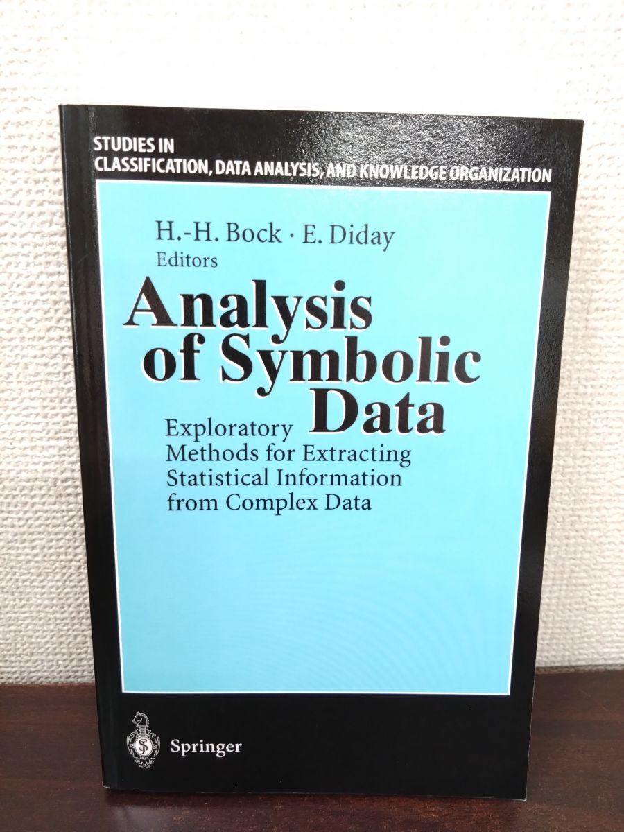 定番，安い 【洋書】【数学】 Analysis of Symbolic Data Diday  Edwin  ディディ  エドウィン  Springer 文学・小説