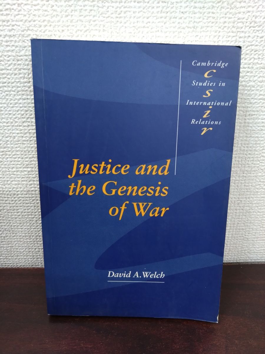 【洋書】【政治】 Justice and the Genesis of War Welch  David  デビッド・ウェルチ  Cambridge University Press