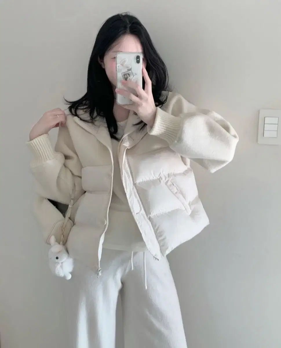 プリティヤングシング pyt ハンドメイド ダウン アイボリー