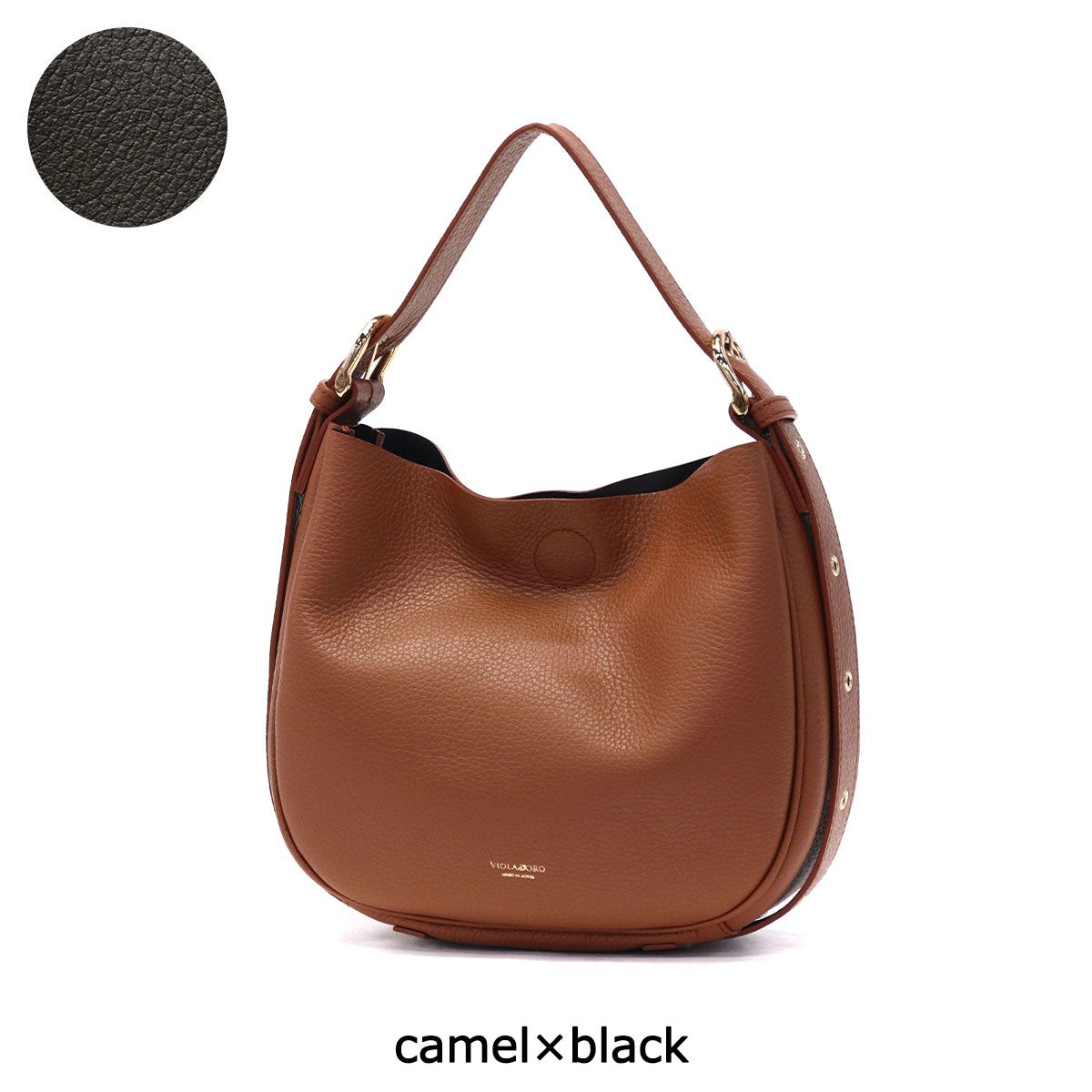 【商品レビューで＋5％】【正規品】ヴィオラドーロ ハンドバッグ 本革 2WAY ショルダーバッグ VIOLAdORO 軽量 日本製 TRERO V-1524 正規品 ヴィオラドーロ ハンドバッグ レディース 本革 2WAY ショルダー