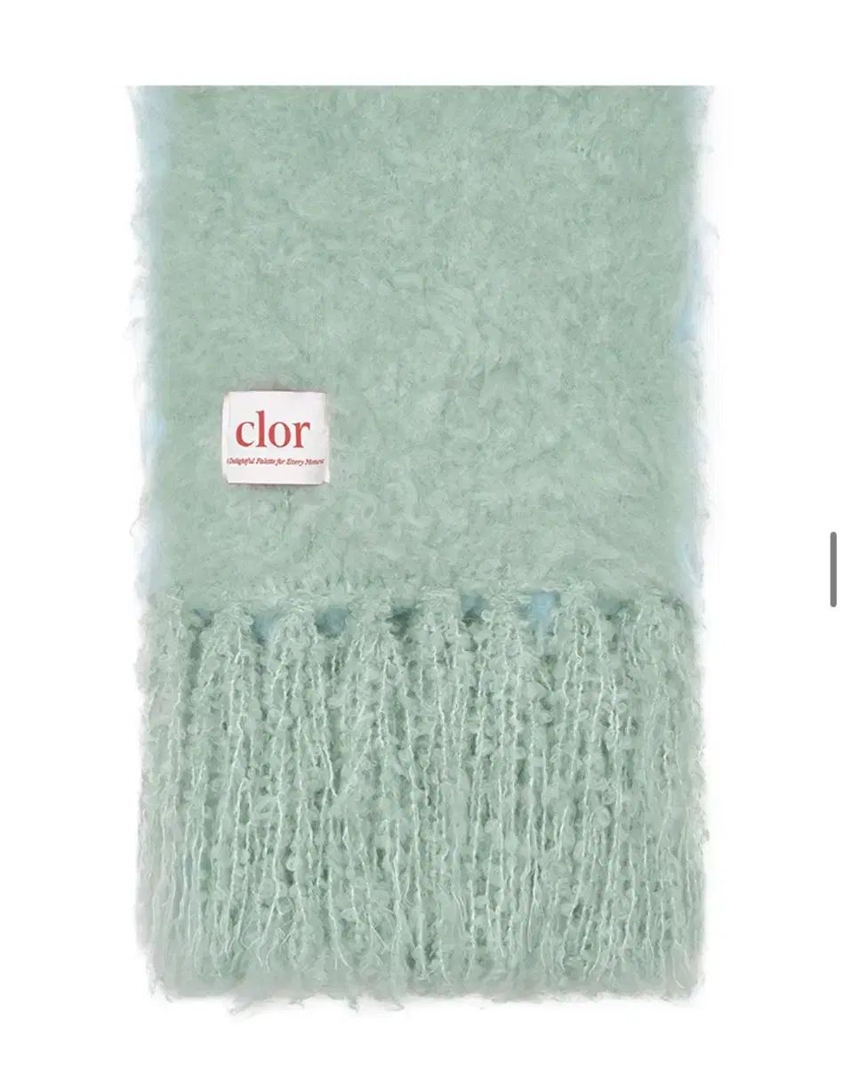 TraditionalWeatherwear トラディショナル ウェザーウェア マフラー OVERSIZE SHAGGY SCARF ミント