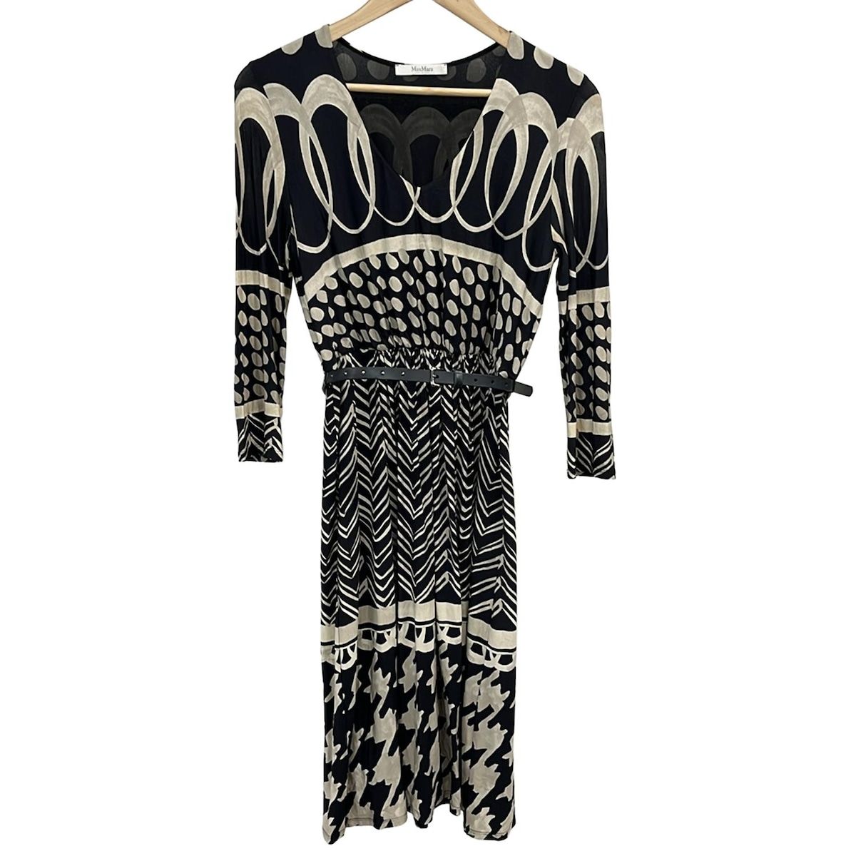 Max Mara(マックスマーラ) ワンピース サイズM レディース - 黒