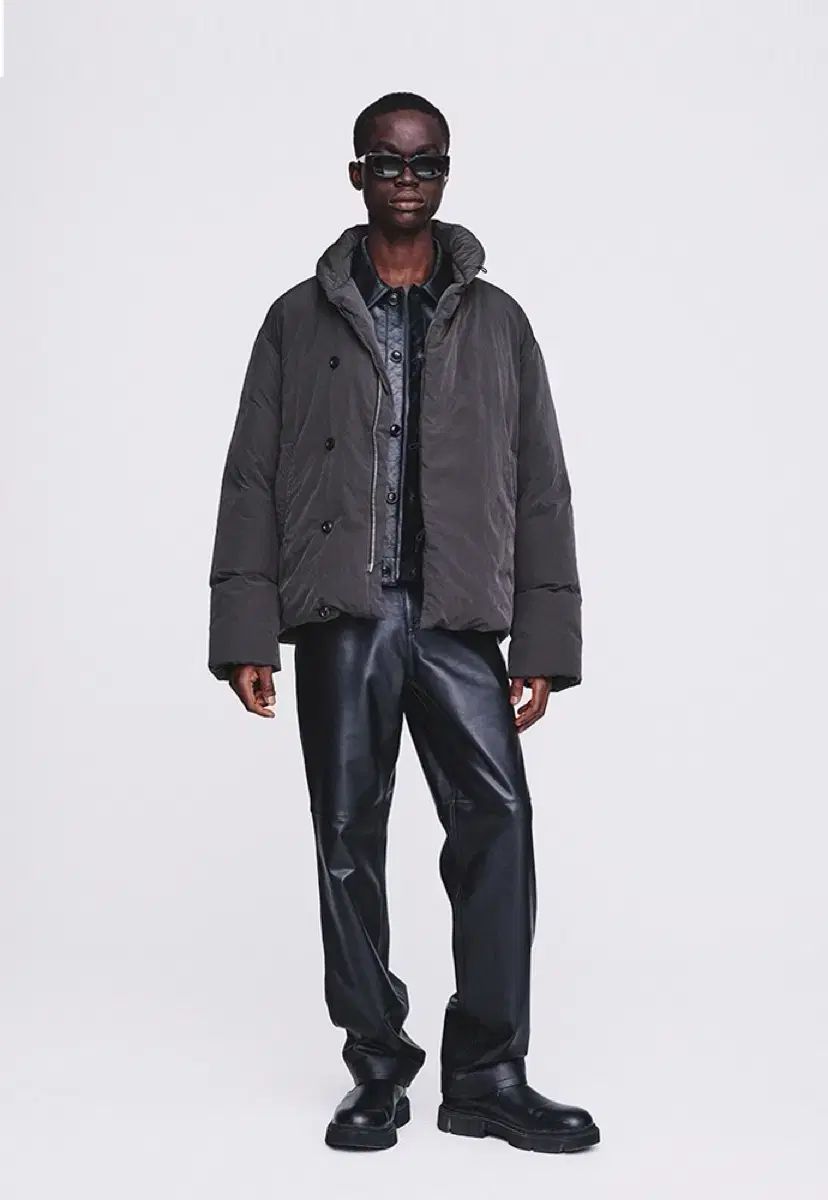 Tonywack ダウン グレー XL