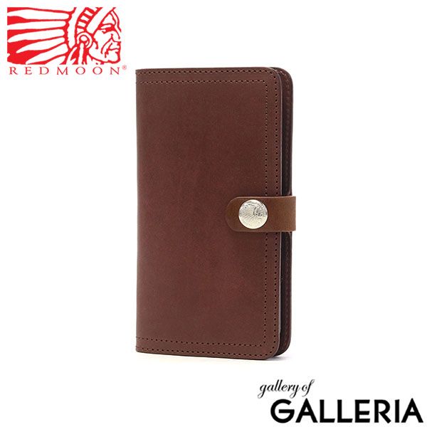 レッドムーン スマホケース 手帳型 REDMOON アイフォン スマホカバー 本革 iPhone 16 Plus ケース RM-IPC-16 ブラウン