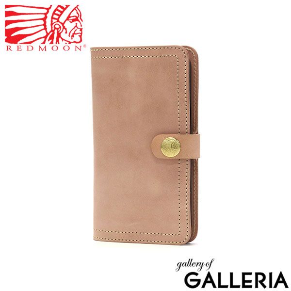 レッドムーン スマホケース 手帳型 REDMOON アイフォン スマホカバー 本革 iPhone 16 Plus ケース RM-IPC-16 ナチュラル