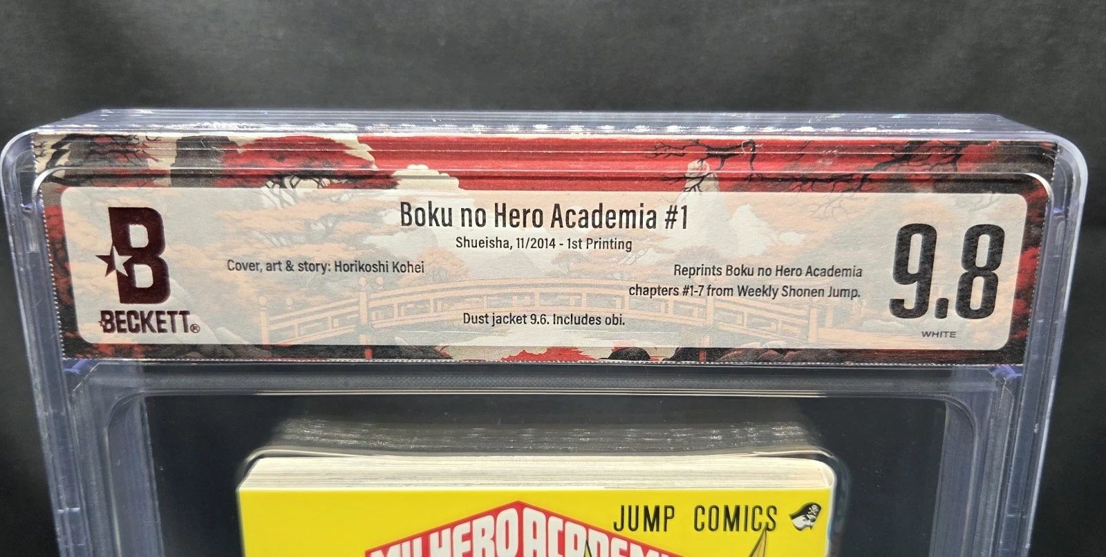 BGS 9.8 僕のヒーローアカデミア My Hero Academia 1巻 Vol.1 初版 1st BGS 9.8 僕のヒーローアカデミア My Hero Academia 1巻 Vol.1 初版 1st