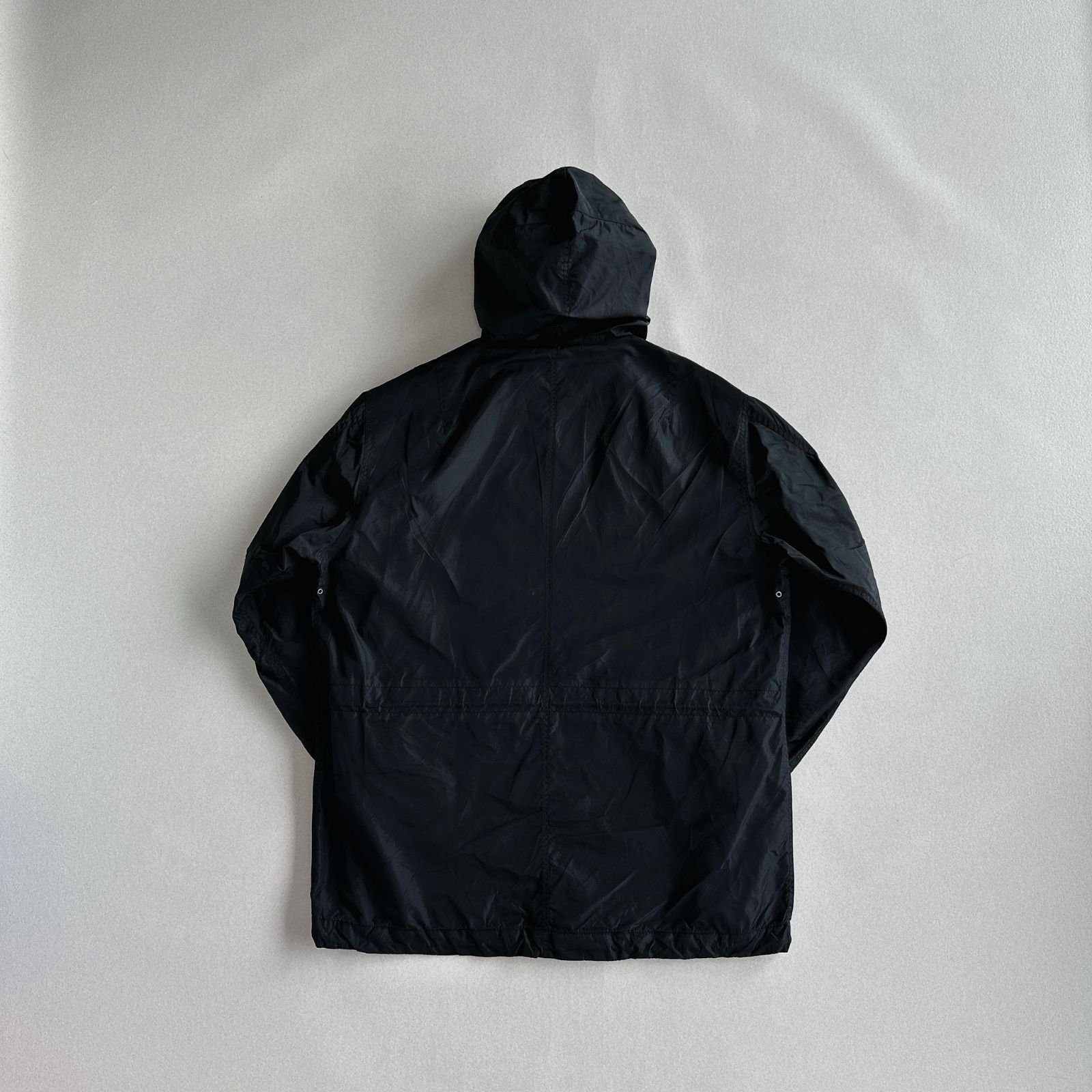 ポロ・ラルフローレン フード付きナイロンジャケット 黒 POLO RALPH LAUREN（ポロ・ラルフローレン） ナイロンロゴフード