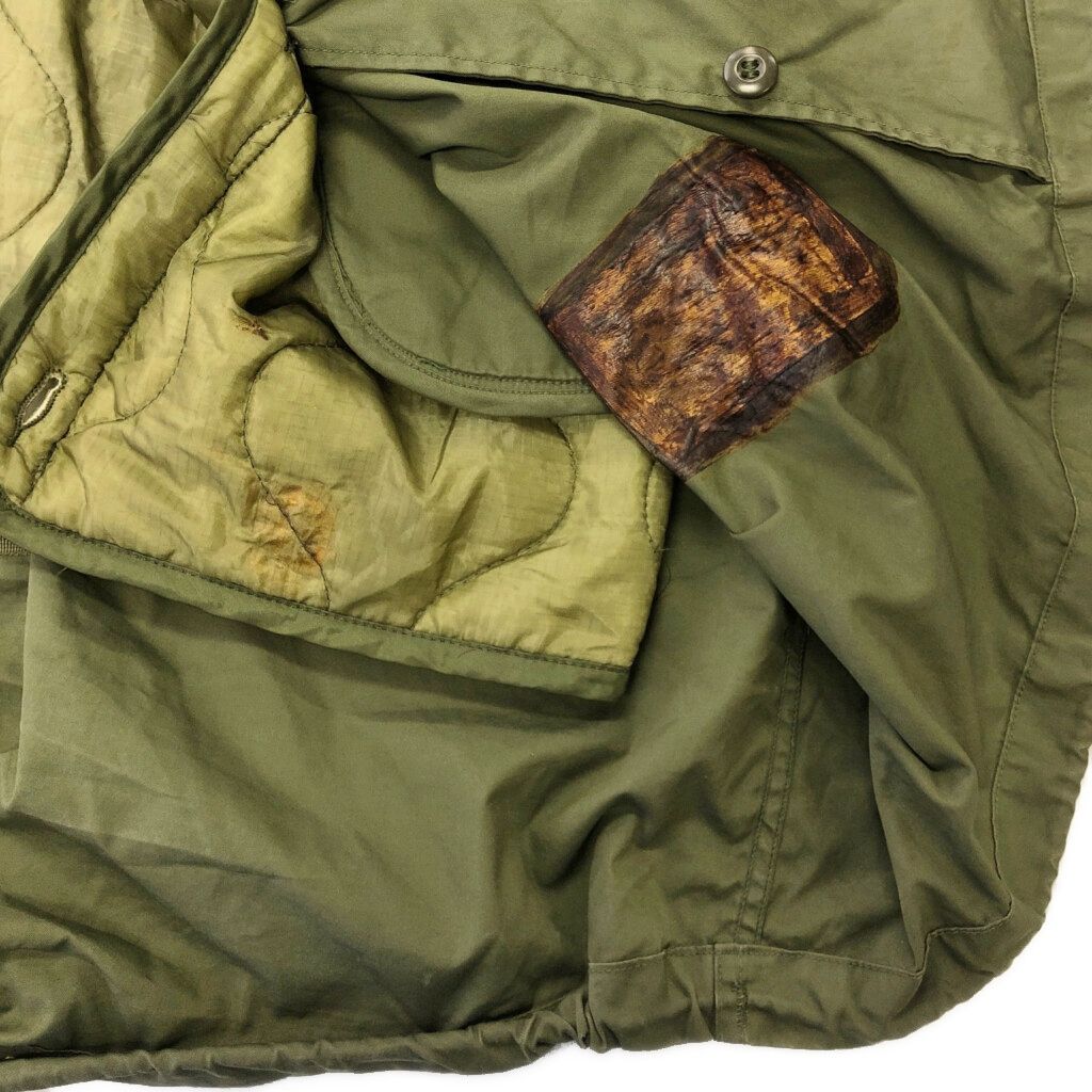 M-65 米軍実物 フィッシュテールパーカー 70s 70年代 US ARMY M アルミジップ 極美品 70年 実物 78年納品 フィッシュテール パーカー 日本の直営店舗