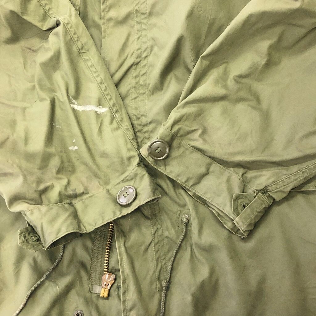 M-65 米軍実物 フィッシュテールパーカー 70s 70年代 US ARMY M アルミジップ 極美品 70年 実物 78年納品 フィッシュテール パーカー 日本の直営店舗