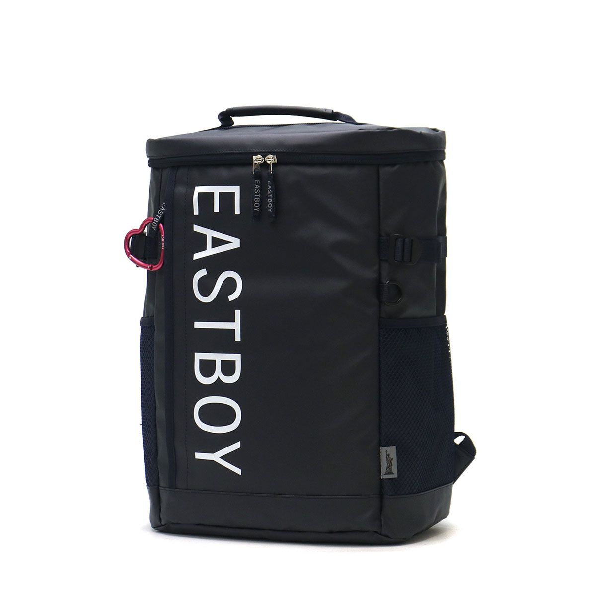 イーストボーイ リュック EASTBOY スクールバッグ 女子高生 スクエア 通学 28L A3 レディース 女子 中学生 高校生 EBY20 通学リュック コンxシロ(78)