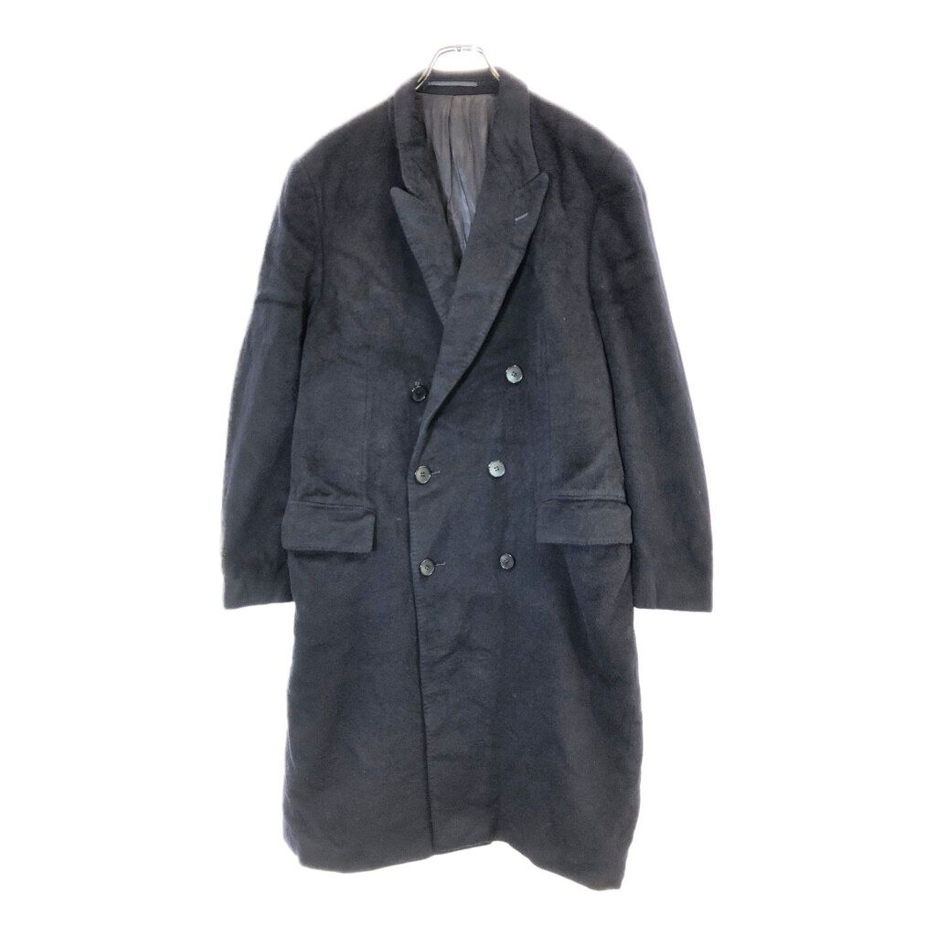 80年代 YVES SAINT LAURENT イヴ サンローラン カシミヤ混 ダブル