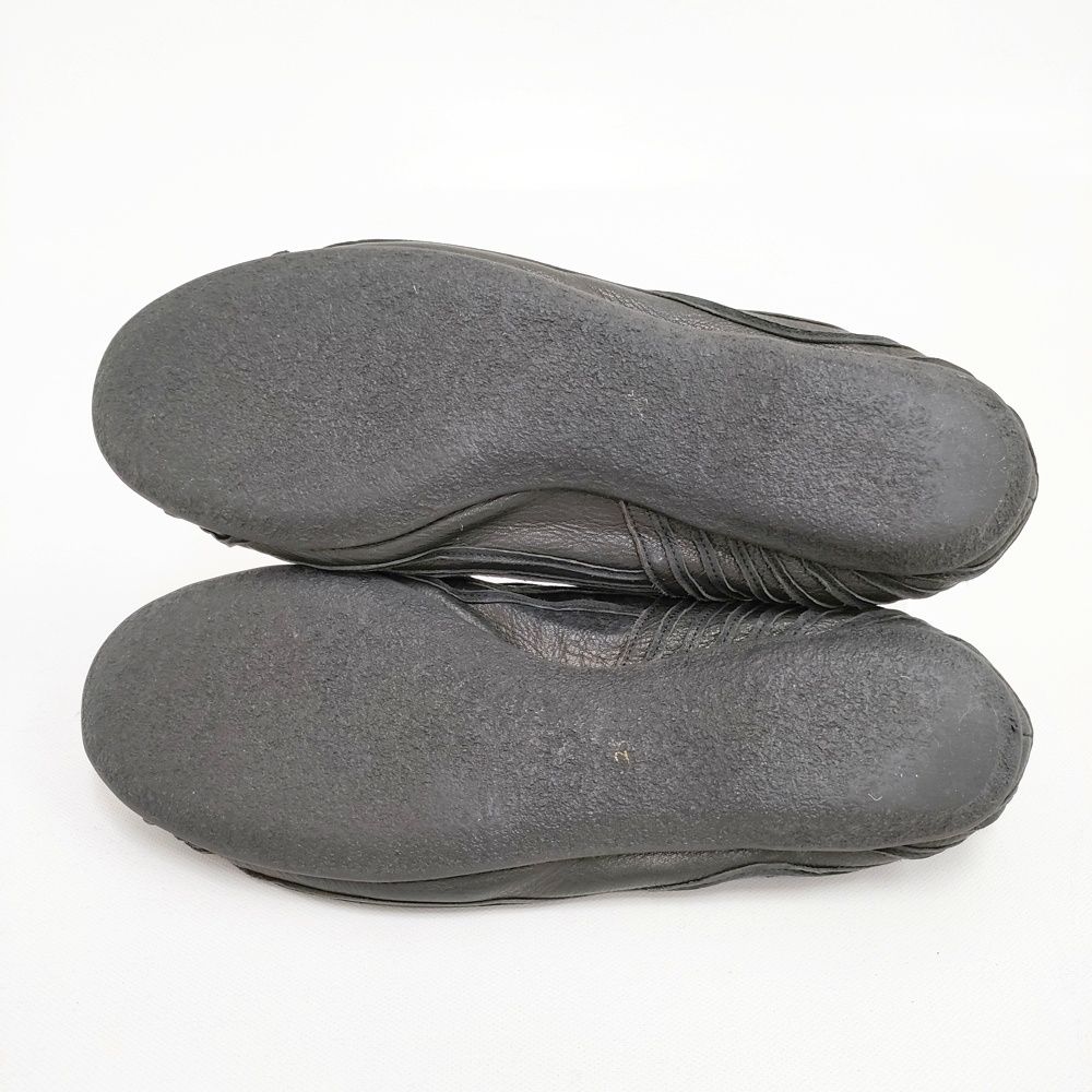 JURGEN LEHL サイズ25cm フラットシューズ シューズ・靴 ブラック