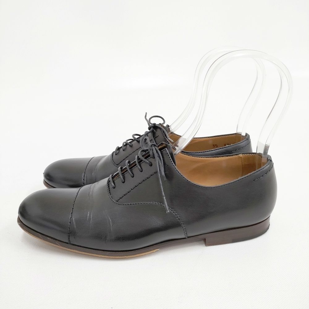 HOWELL ライン レザーレースアップシューズ 05100 シューズ 靴 ブラック レディース マーガレットハウエル 5-1203 G