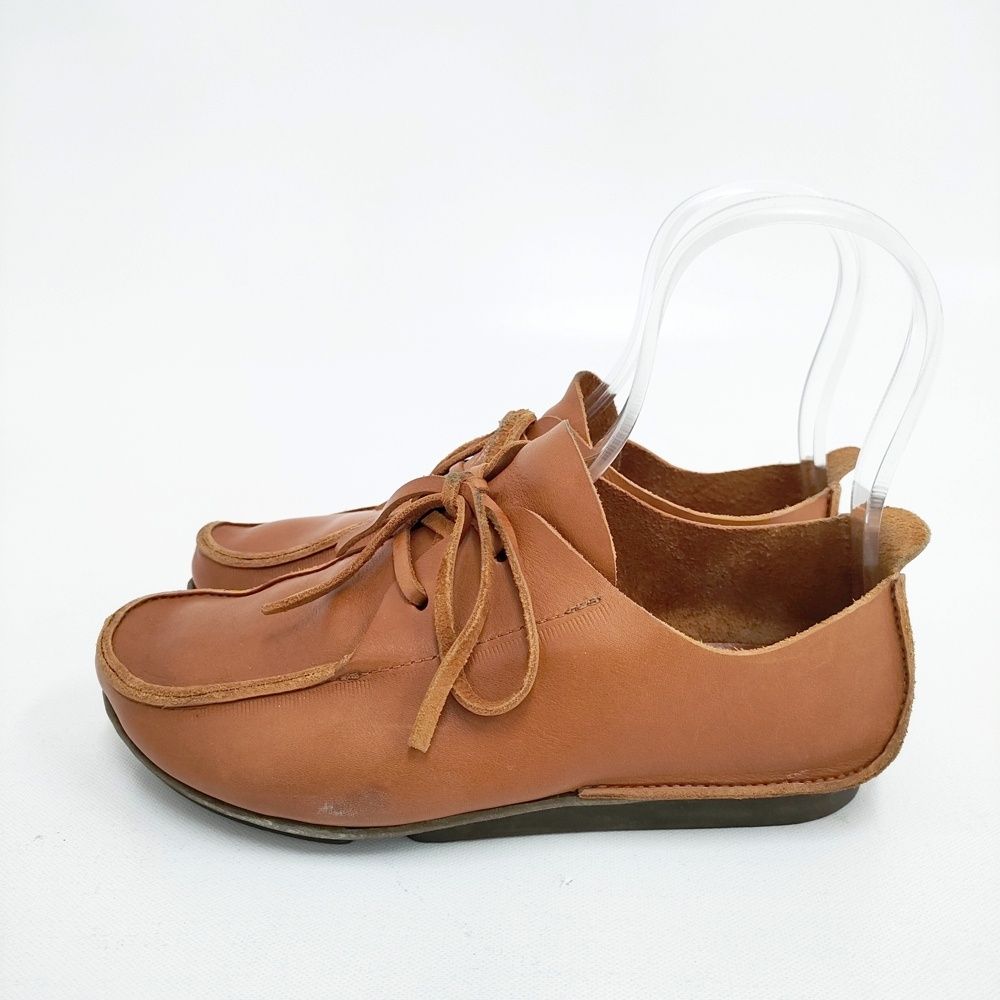 trippen pennna レザー サイズ38 シューズ 靴 ブラウン レディース トリッペン 5-1203 G