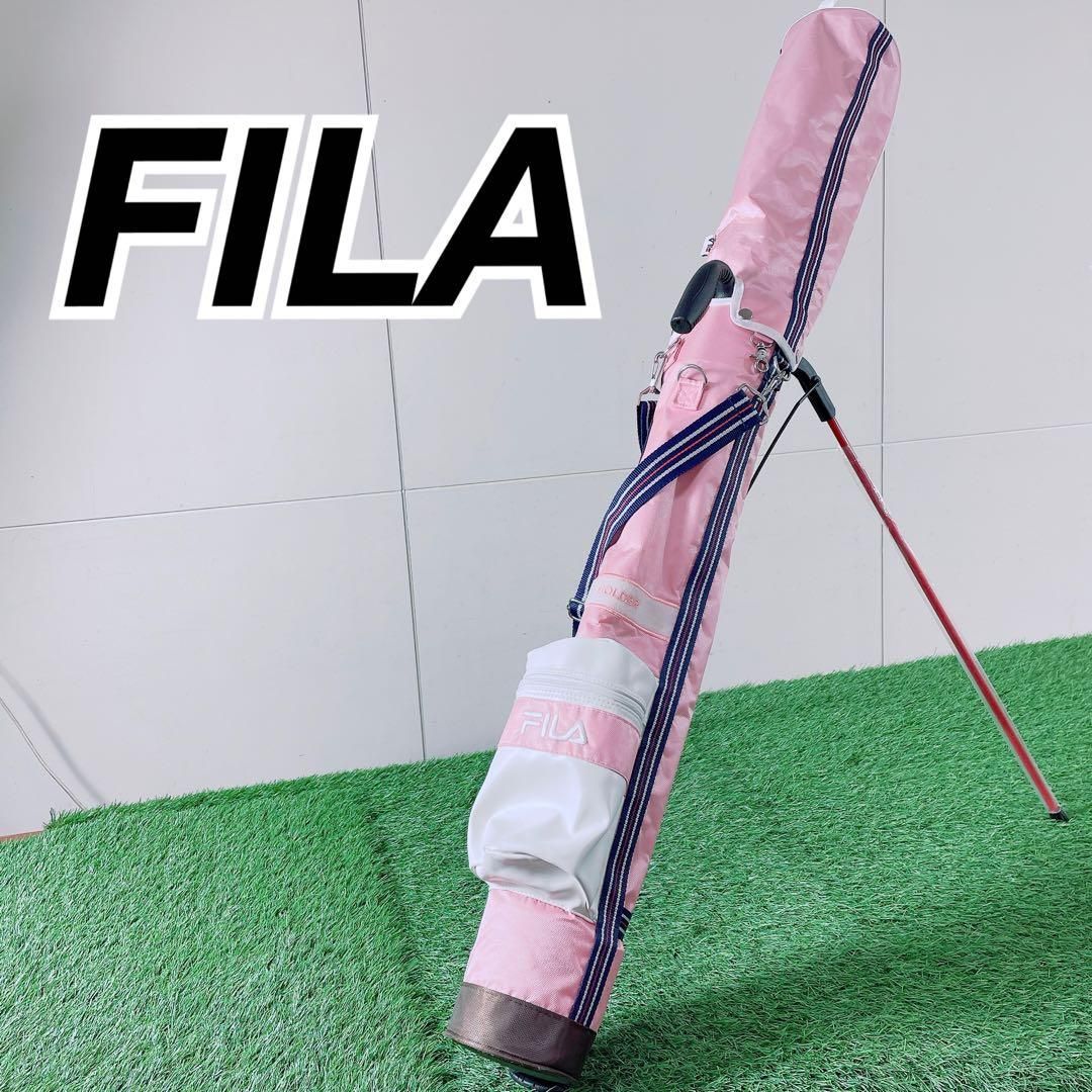 新品未使用　FILA ゴルフキャディバッグ ゴルフ キャディバッグ セルフスタンドクラブケース フィラ FILA N1951