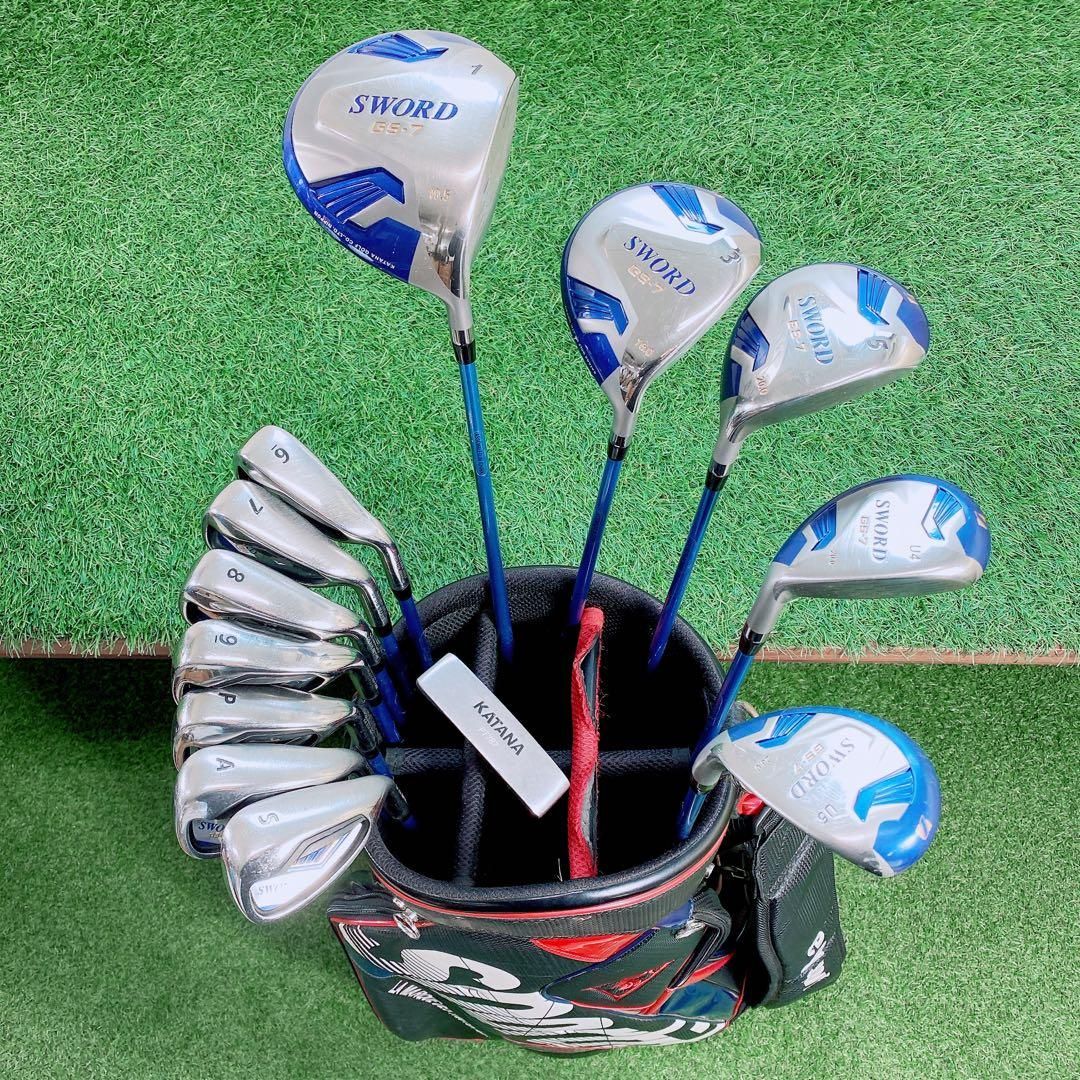 ゴルフクラブ メンズセット カタナゴルフ SWORD GS-7 入門 N1940