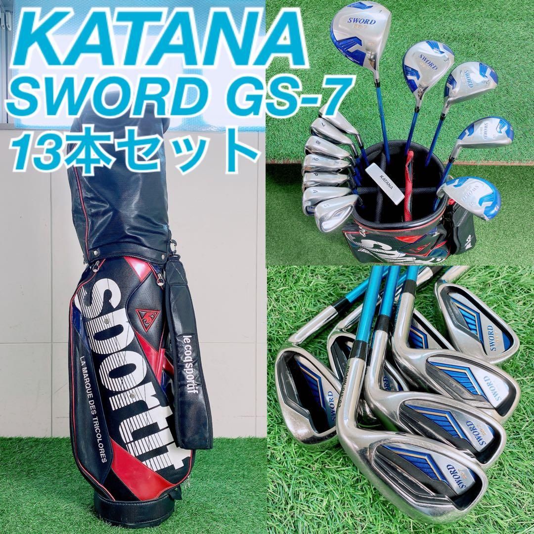 ゴルフクラブ メンズセット カタナゴルフ SWORD GS-7 入門 N1940