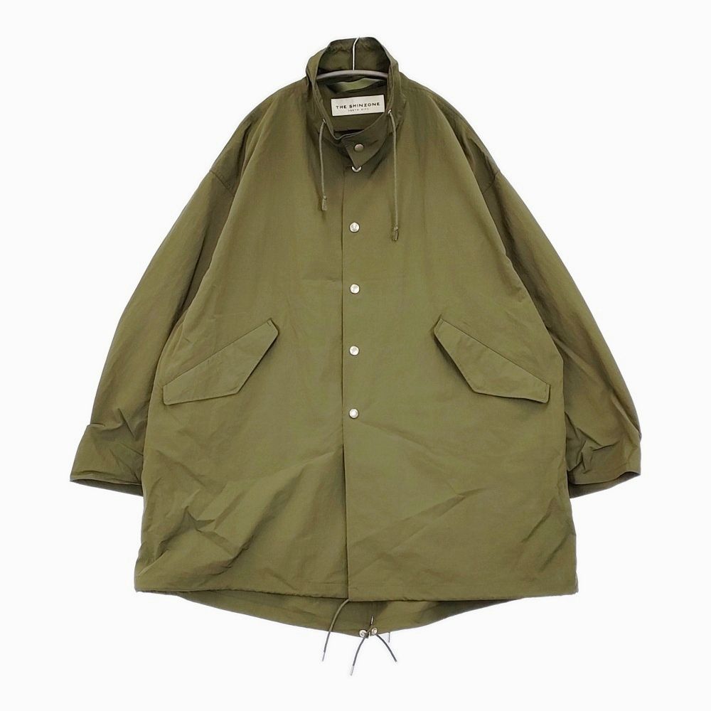 THE LIGHT MODS COAT ライトモッズコート ミリタリー 定価39600円 サイズ36 25 SS カーキ レディース シンゾーン 5 1203 M