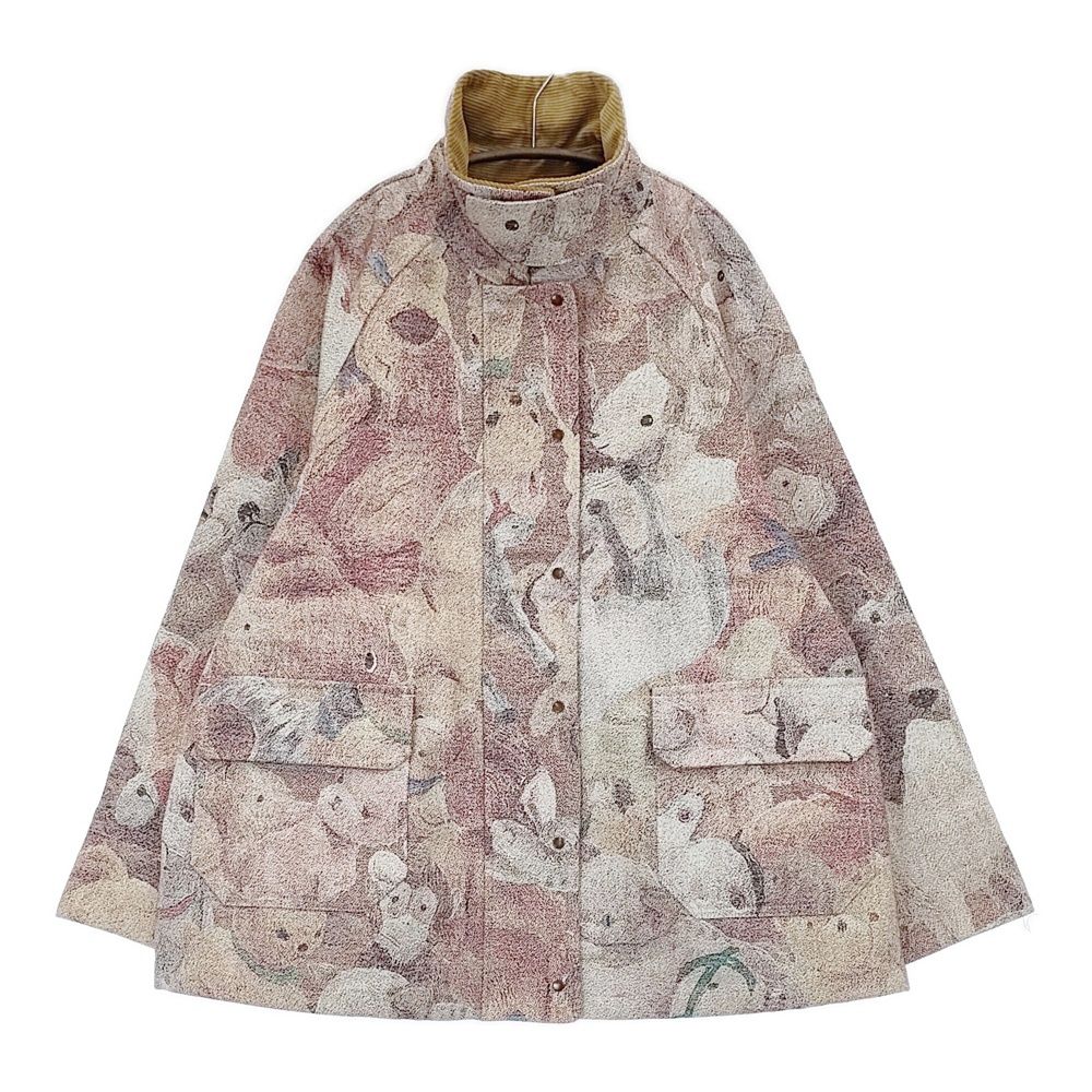 yukiemon こども部屋デニムカバーオール 定価61600円 サイズ3 L ジャケット 2025 ベージュ ピンク レディース ユキエモン 5-1203 M