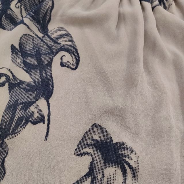 AMERI UNDRESSED UND CALLA FLOCKY DRESS 02220560640 サイズM 定価