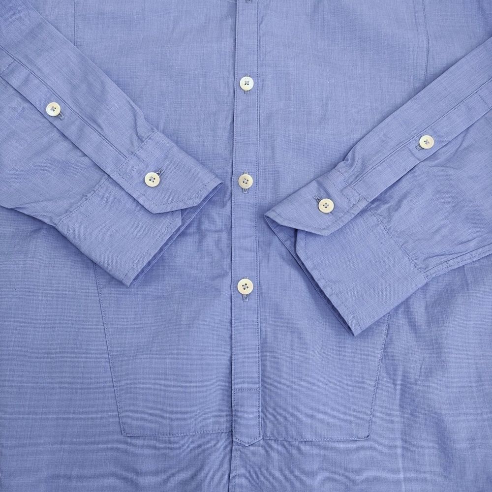 TICCA ノーカラービブヨークシャツ 定価26400円 TBEA-102 バンドカラー