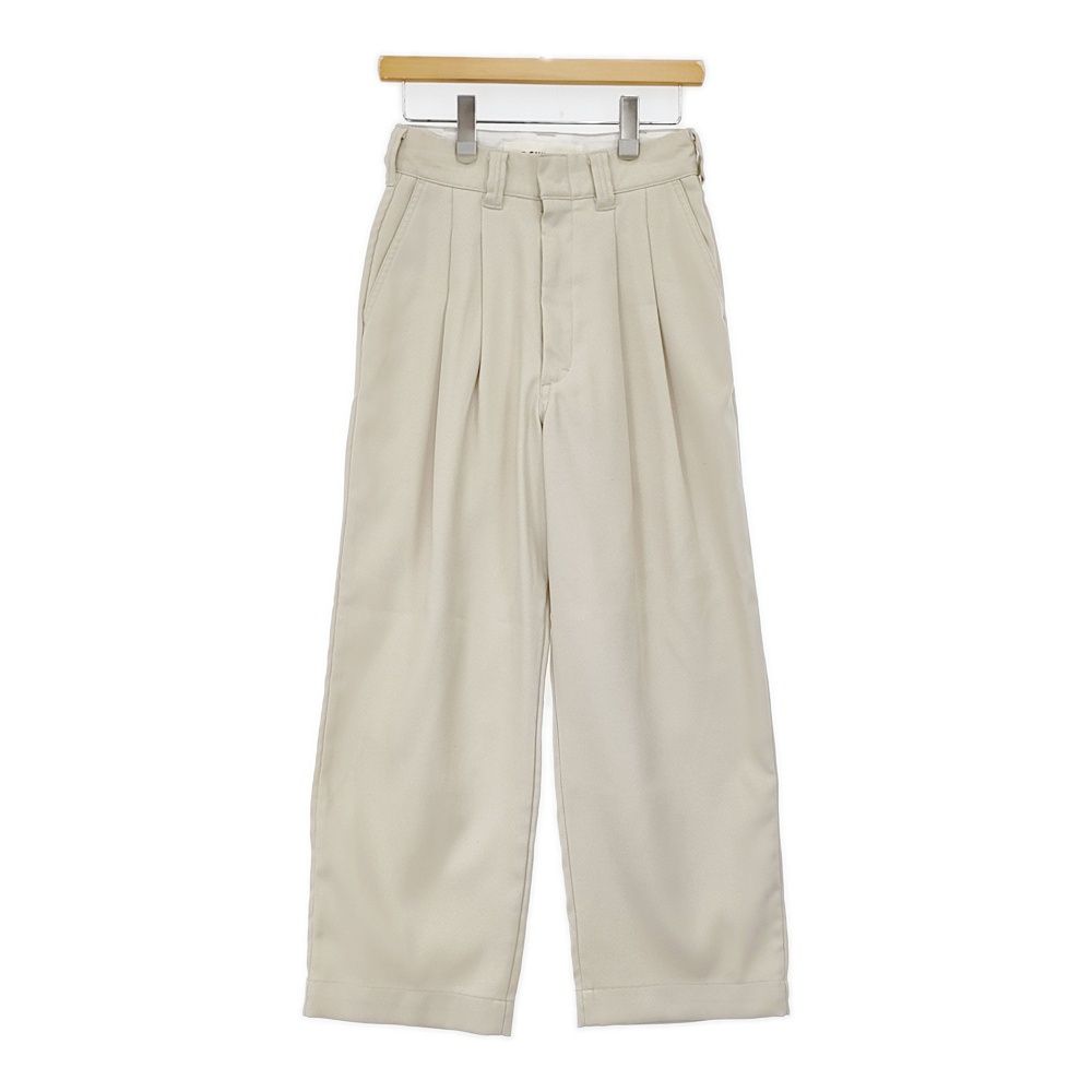 THE Bshop別注 TOMBOY PANTS STA PREST TWILL サイズ34 定価21780円 パンツ オフホワイト レディース シンゾーン 5 1203 G