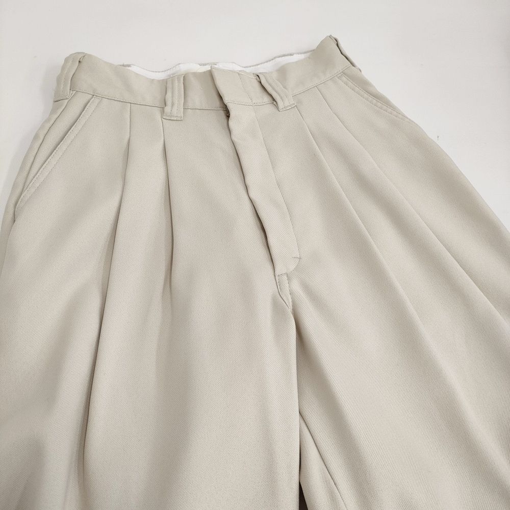 THE SHINZONE Bshop別注 TOMBOY PANTS STA-PREST TWILL サイズ34 定価21780円 21AMSPA14 パンツ オフホワイト レディース シンゾーン【中古】5-1203G♪ THE SHINZONE Bshop別注 TOMBOY PANTS STA-PREST TWILL サイズ34 定価