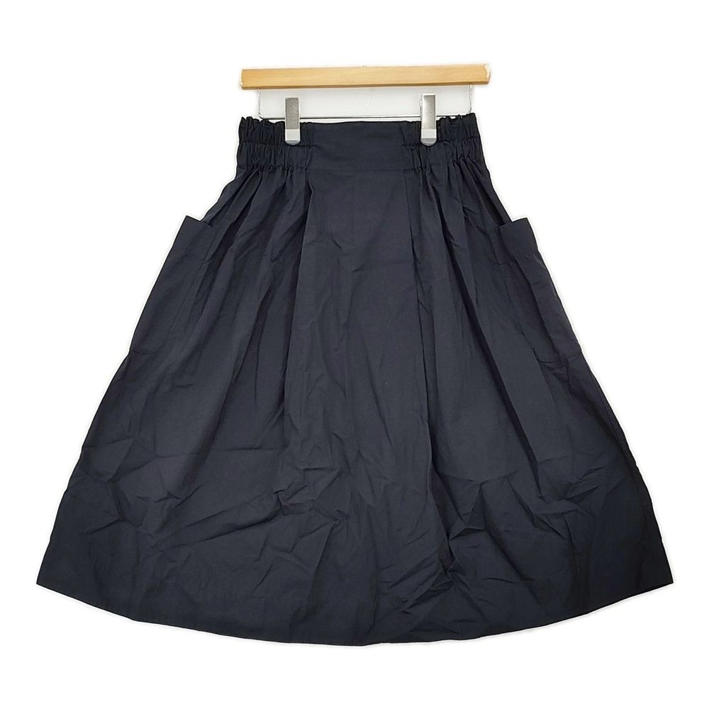 MHL. COTTON CUPURA 595-5132500 定価28930円 サイズ1 スカート 25 SS ダークネイビー レディース エムエイチエル 5-1203 M