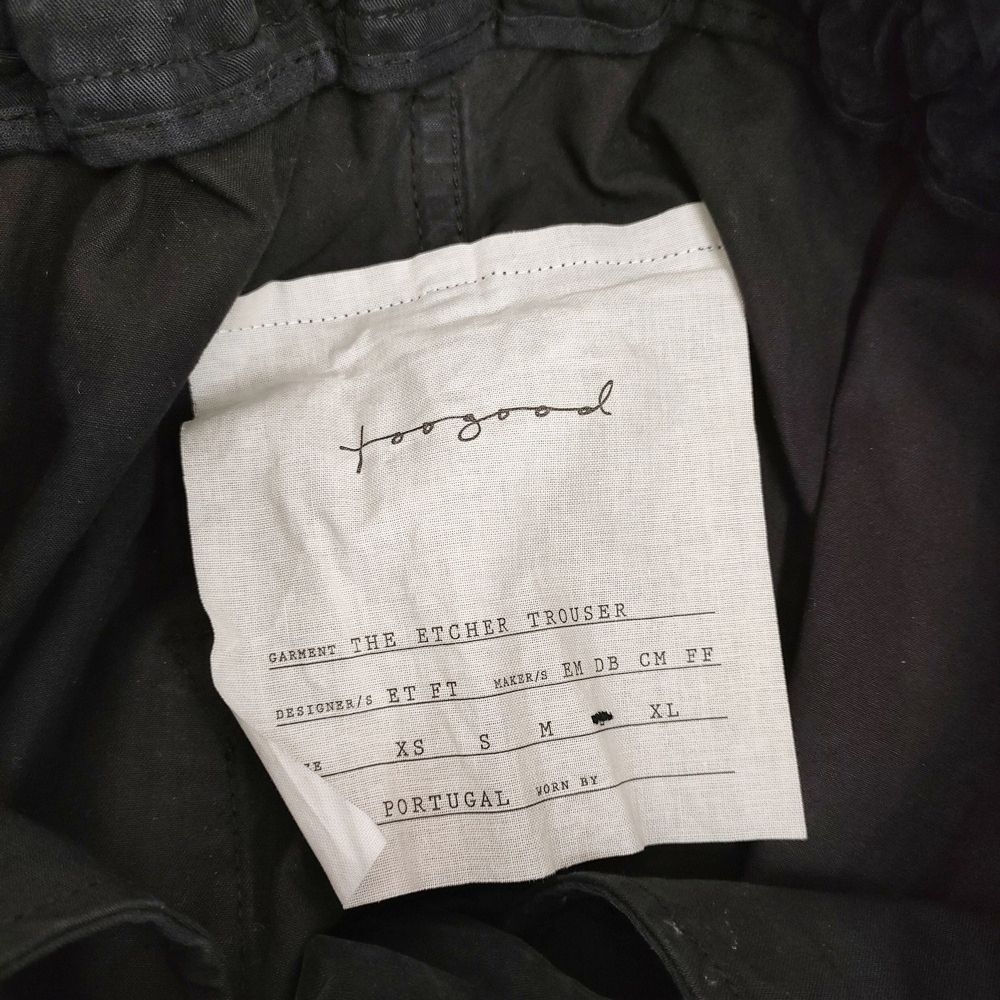 toogood THE ETCHER TROUSER サイズL 定価95700円 オーガニック