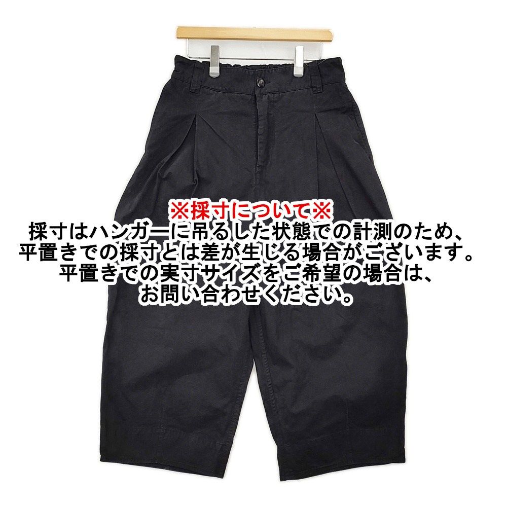 toogood THE ETCHER TROUSER サイズL 定価95700円 オーガニックコットン ワイドイージー パンツ ブラック メンズ トゥーグッド【中古】5-1203G♪ toogood THE ETCHER TROUSER サイズL 定価95700円 オーガニック