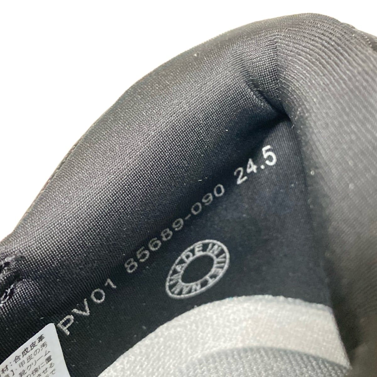  fitfit フィットフィット シューズ 24.5 レディース - 黒 インソール取外し可 その他 靴