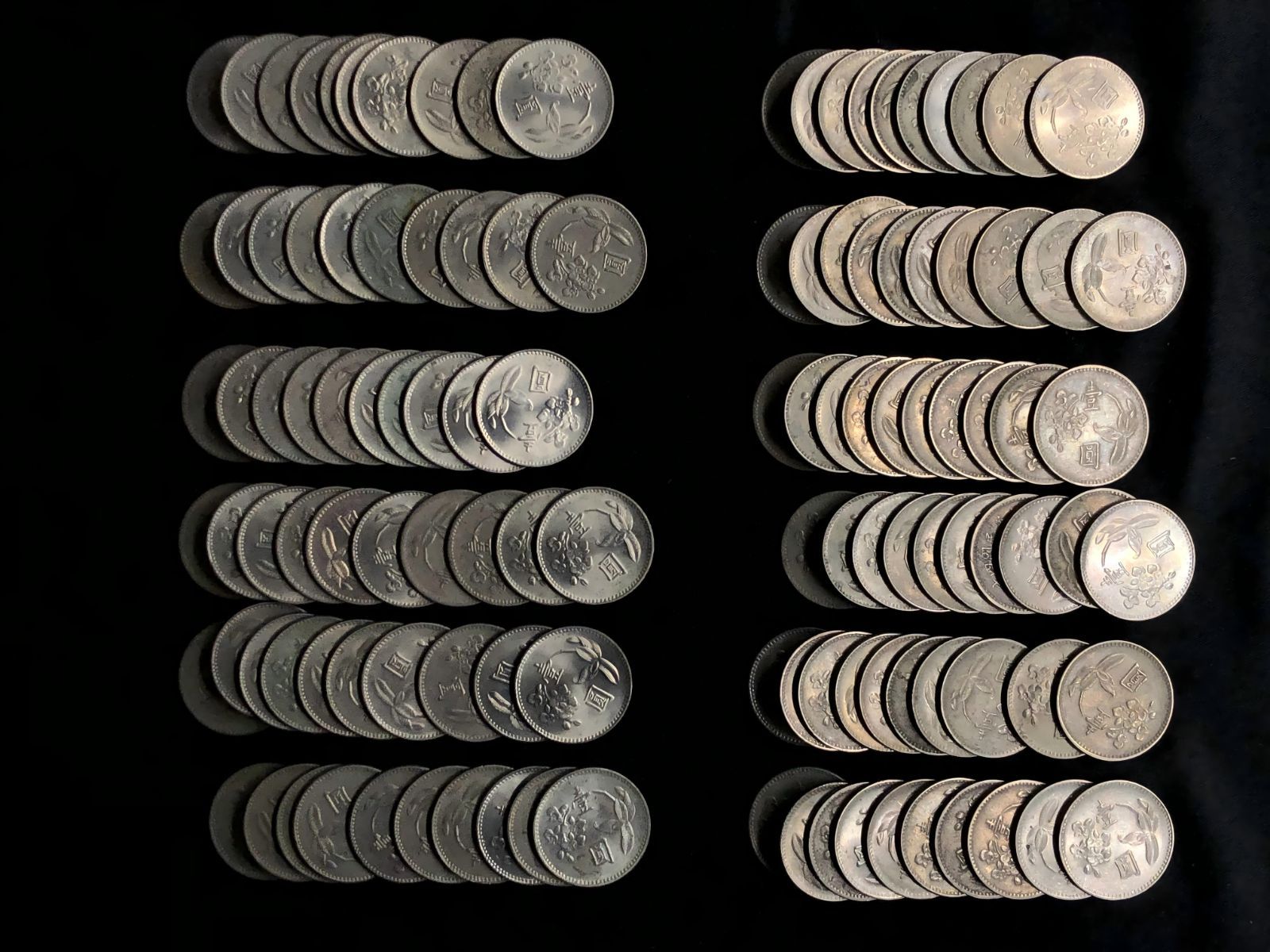 Taiwan 人気 台湾 硬貨まとめて 120枚 外国コイン