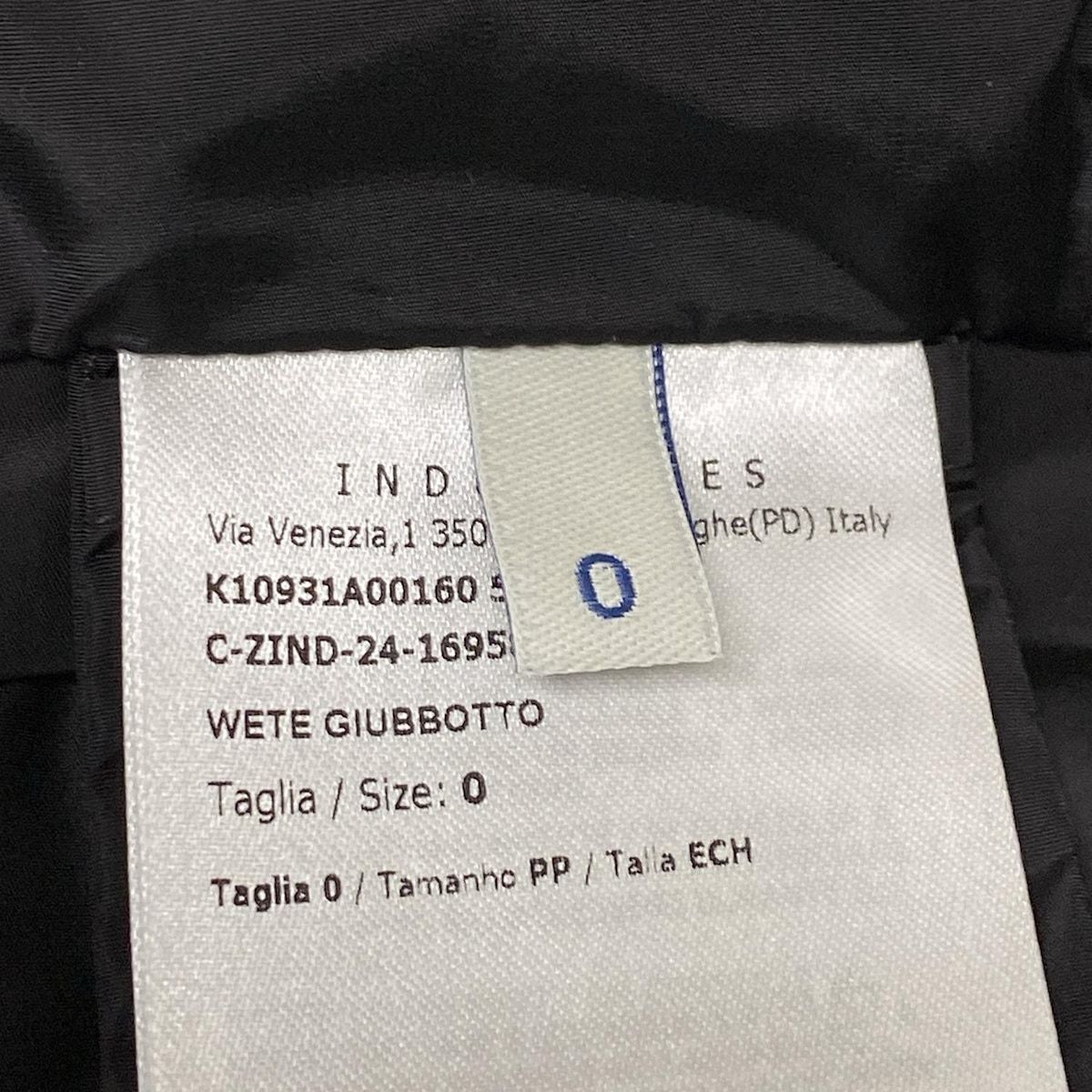  MONCLER モンクレール ブルゾン サイズ0 XS レディース WETE 黒 長袖 ジップアップ 春 秋 ジャンパー ブルゾン ジャケット アウター